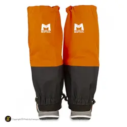 گتر کوهنوردی موتال سنگین جفتی G - Motal MTL | نارنجی/مشکی | پهلوان شاپ