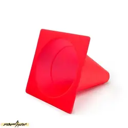 مانع تمرین فوتبال مخروطی ۲۰ سانتیمتری ژله ای بسته 5 عددی DST | گلبهی | پهلوان شاپ