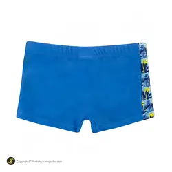 مایو شنا بچه گانه پسرانه پادار طرح دار HMK SPORT WEAR | آبی | پهلوان شاپ