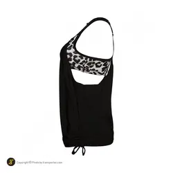 مایو شنا زنانه دو تکه دامنی 5784164- Fashion Concept NZD | مشکی/کرم | پهلوان شاپ