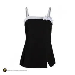 مایو شنا زنانه دو تکه دامنی Fashion Concept- 5711530 NZD | مشکی/سفید | پهلوان شاپ