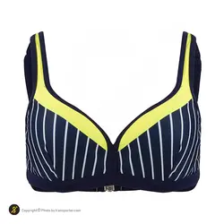 مایو شنا زنانه دو تکه بیکینی Fashion Concept-5691161 NZD | سرمه ای/زرد | پهلوان شاپ