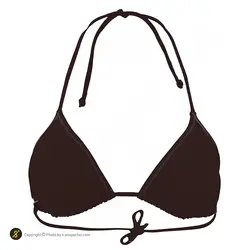 مایو شنا زنانه دوتکه بیکینی بندی MODA ITALIA001 MGH | قهوه ای | پهلوان شاپ