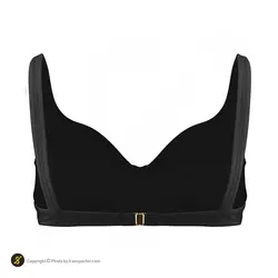مایو شنا زنانه دوتکه بیکینی فنردار MODA ITALIA003 MGH | مشکی | پهلوان شاپ
