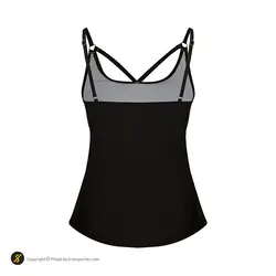 مایو شنا زنانه دوتکه دامنی 5718299- Fashion Concept NZD | آبی/ مشکی | پهلوان شاپ