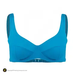 مایو شنا زنانه دوتکه بیکینی فنردار MODA ITALIA002 MGH | آبی | پهلوان شاپ