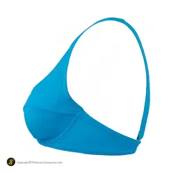 مایو شنا زنانه دوتکه بیکینی فنردار MODA ITALIA002 MGH | آبی | پهلوان شاپ