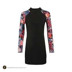 مایو شنا زنانه سه تکه اسلامی Fashion Concept- 5811668 NZD | مشکی/گلبهی | پهلوان شاپ