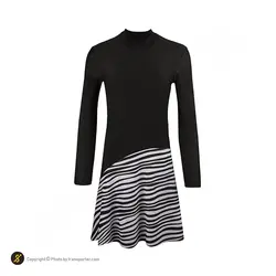 مایو شنا زنانه سه تکه اسلامی Fashion Concept - 5821536 NZD | مشکی/سفید | پهلوان شاپ