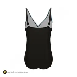 مایو شنا زنانه یک تکه اسلیپ Fashion Concept- 5694977 NZD | آبی/ مشکی | پهلوان شاپ