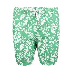 مایو شنا مردانه ساحلی BALCONY HMK | سبز/سفید | پهلوان شاپ