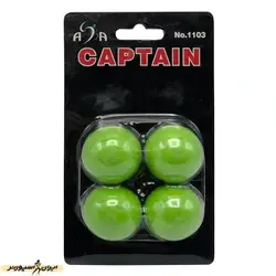 توپ فوتبالدستی کاپیتان 1103 بسته 4 عددی DZH | سبز | پهلوان شاپ