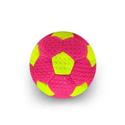 توپ آموزشی فوتبال مینی لیزری DST | صورتی/فسفری | پهلوان شاپ