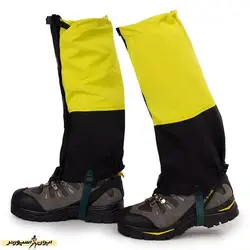 گتر کوهنوردی موتال سنگین جفتی G - Motal MTL | زرد/مشکی | پهلوان شاپ