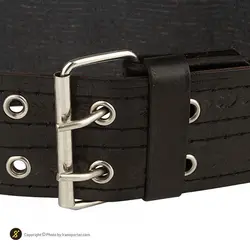 کمربند بدنسازی چرم HMDN MDM | مشکی | پهلوان شاپ