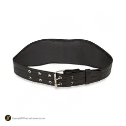 کمربند بدنسازی چرم HMDN MDM | مشکی | پهلوان شاپ