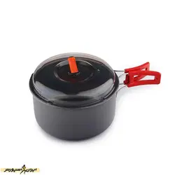 ست ظروف کوهنوردی اسنوهاک دو نفره درب شفاف مدل SN-D55 | طوسی | پهلوان شاپ