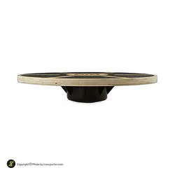 تخته تعادل چوبی بدنسازی یوگا پرو اسپرتز | مشکی/قهوه ای | پهلوان شاپ