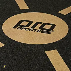 تخته تعادل چوبی بدنسازی یوگا پرو اسپرتز | مشکی/قهوه ای | پهلوان شاپ