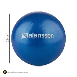 توپ بدنسازی پیلاتس نی دار 22 سانتی متری CHG-Balanssen | آبی | پهلوان شاپ