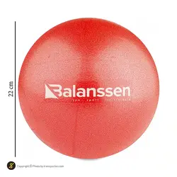 توپ بدنسازی پیلاتس نی دار 22 سانتی متری CHG-Balanssen | قرمز | پهلوان شاپ