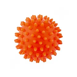 توپ بدنسازی ماساژ بال گلدن استار 7سانتیمتری Hard | نارنجی | پهلوان شاپ