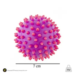 توپ بدنسازی ماساژ بال گلدن استار 7سانتیمتری Medium | بنفش/صورتی | پهلوان شاپ