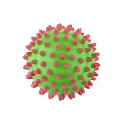 توپ بدنسازی ماساژ بال گلدن استار 7سانتیمتری Medium | سبز/صورتی | پهلوان شاپ