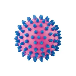 توپ بدنسازی ماساژ بال گلدن استار 7سانتیمتری Medium | صورتی/آبی | پهلوان شاپ