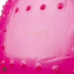 توپ بدنسازی سوییسی جیم بال فیزیوبال آجدار گلدن استار 85 سانتیمتری | صورتی | پهلوان شاپ