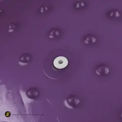 توپ بدنسازی سوییسی جیم بال فیزیوبال آجدار گلدن استار 85 سانتیمتری | بنفش | پهلوان شاپ