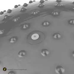 توپ بدنسازی سوییسی جیم بال فیزیوبال آجدار گلدن استار 85 سانتیمتری | طوسی | پهلوان شاپ