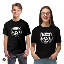 تیشرت ورزشی بدنسازی فشن لاین FTNS 155 | مشکی/سفید | پهلوان شاپ