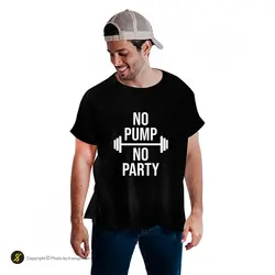 تیشرت ورزشی بدنسازی فشن لاین FTNS 165 | مشکی/سفید | پهلوان شاپ