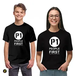 تیشرت ورزشی بدنسازی فشن لاین FTNS 170 | مشکی/سفید | پهلوان شاپ