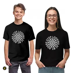 تیشرت ورزشی دارت فشن لاین DRT 08 | مشکی/سفید | پهلوان شاپ