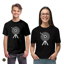 تیشرت ورزشی دارت فشن لاین DRT 12 | مشکی/سفید | پهلوان شاپ