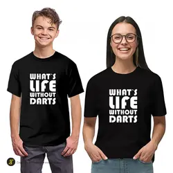 تیشرت ورزشی دارت فشن لاین DRT 16 | مشکی/سفید | پهلوان شاپ