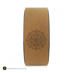 چرخ بدنسازی یوگا ویل گلدن استار 6063 | قهوه ای/مشکی | پهلوان شاپ