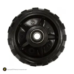 چرخ شکم بدنسازی دوبل RUI BA - RB-762 | مشکی/آبی | پهلوان شاپ