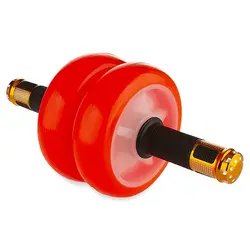 چرخ شکم بدنسازی دوبل RUI BA - RB-780 | نارنجی/مشکی | پهلوان شاپ