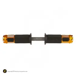 چرخ شکم بدنسازی دوبل RUI BA - RB-780 | نارنجی/مشکی | پهلوان شاپ