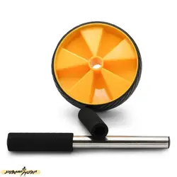 چرخ شکم بدنسازی کراس فیت آرت بل C01 | زرد | پهلوان شاپ