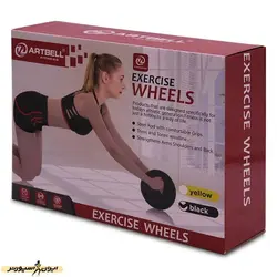 چرخ شکم بدنسازی کراس فیت آرت بل C01 | مشکی | پهلوان شاپ