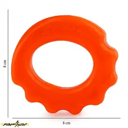 حلقه تقویت مچ دست بدنسازی رجال 1100 RJL | نارنجی | پهلوان شاپ