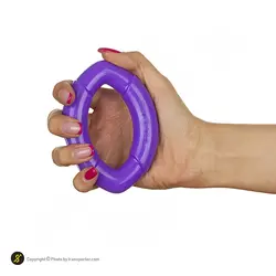 حلقه تقویت مچ دست بدنسازی رجال 1200 RJL | بنفش | پهلوان شاپ