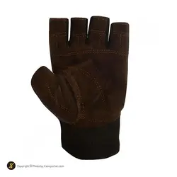 دستکش بدنسازی نیمه انگشتی جایکل گلاوز | سرمه ای | پهلوان شاپ