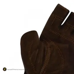 دستکش بدنسازی نیمه انگشتی جایکل گلاوز | سرمه ای | پهلوان شاپ