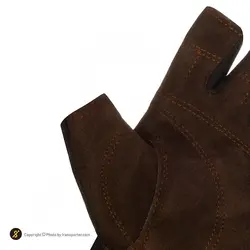 دستکش بدنسازی نیمه انگشتی جایکل گلاوز | مشکی | پهلوان شاپ