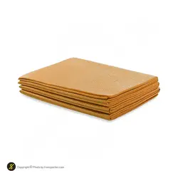 زیرانداز بدنسازی مت یوگا 4 میلیمتری تاشو ریسینز 173*61 | نارنجی | پهلوان شاپ